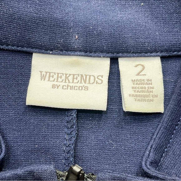 Weekends By Chico’s Animal Print Vest - Picture 5 of 10